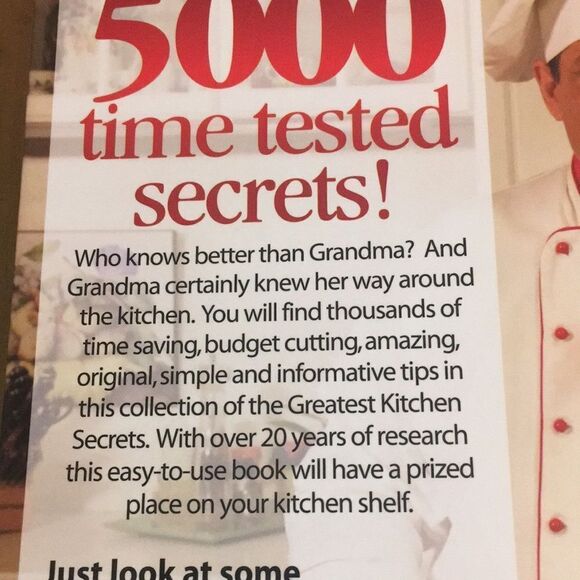 Great kitchen secrets book - Picture 3 of 4